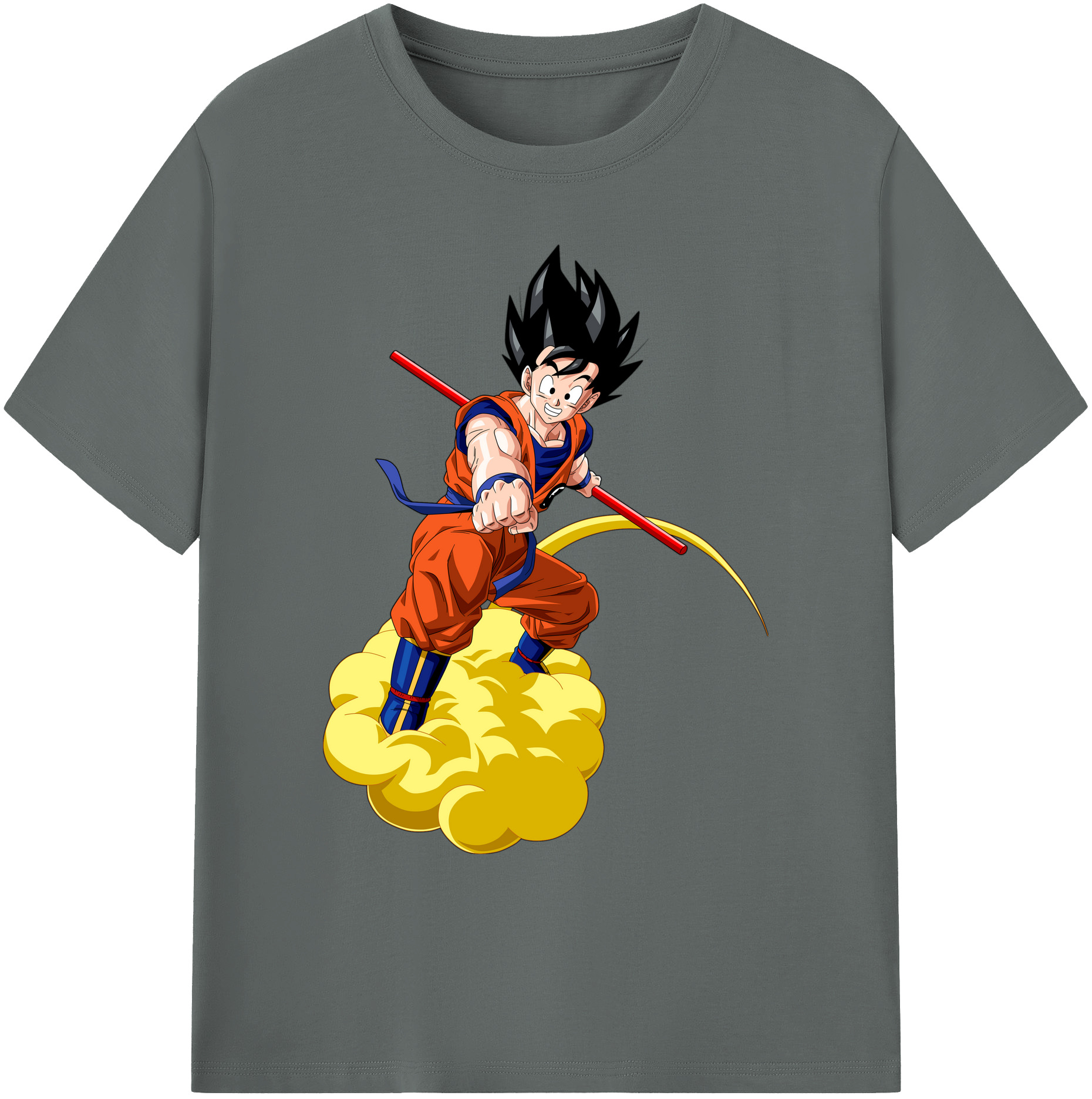 （画像用） ドラゴンボール 孫 悟飯（そんごはん）DRAGON BALL Son Gohan 綿100％ メンズ半袖Tシャツ｜肌触りやわらか＆通気性